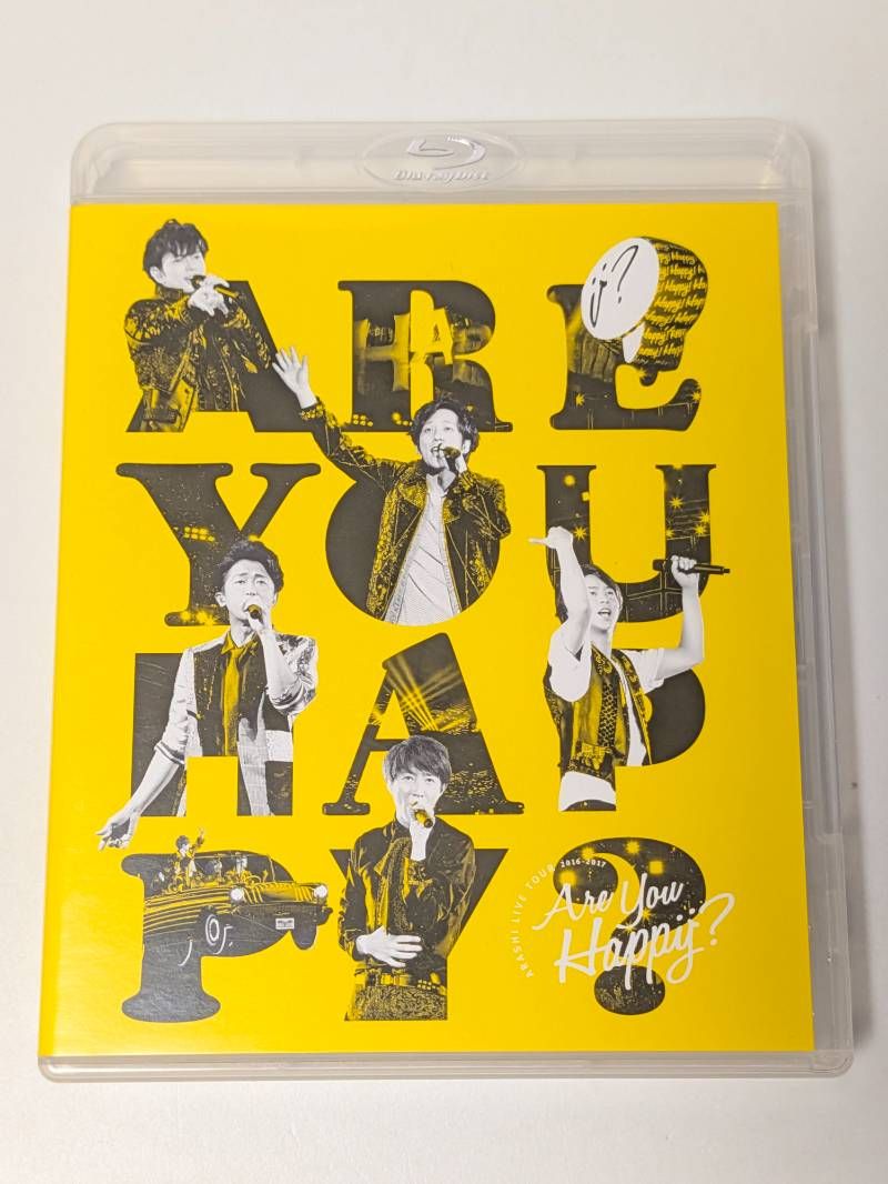 嵐 ARASHI LIVE TOUR 2016-2017 Are you Happy? 通常盤 Blu-ray (2BD+