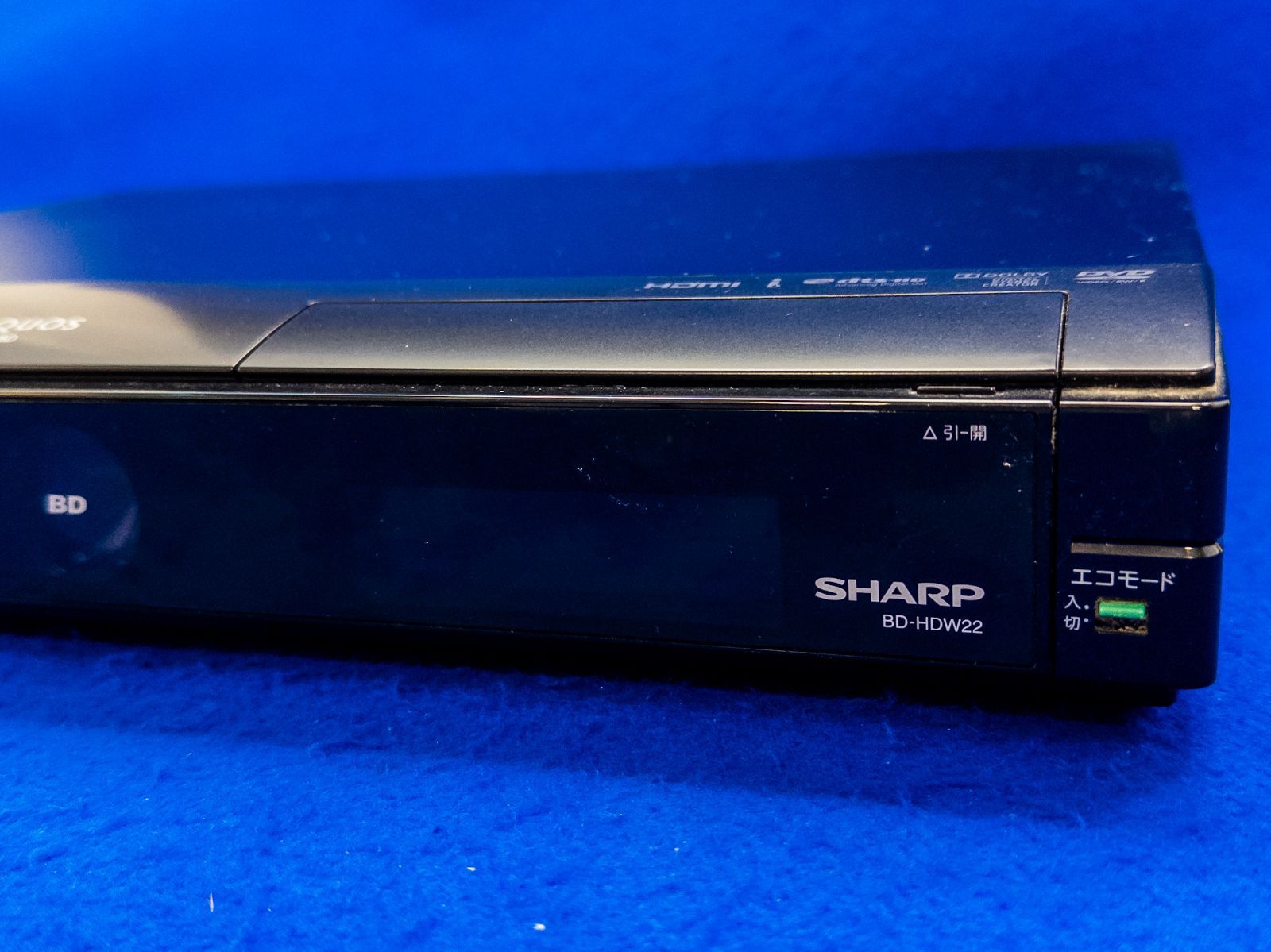 シャープ HDD⁄BDレコーダー BD-HDW22 ブルーレイディスク シャープ HDD⁄BDレコーダー BD-HDW22 ブルーレイディスク