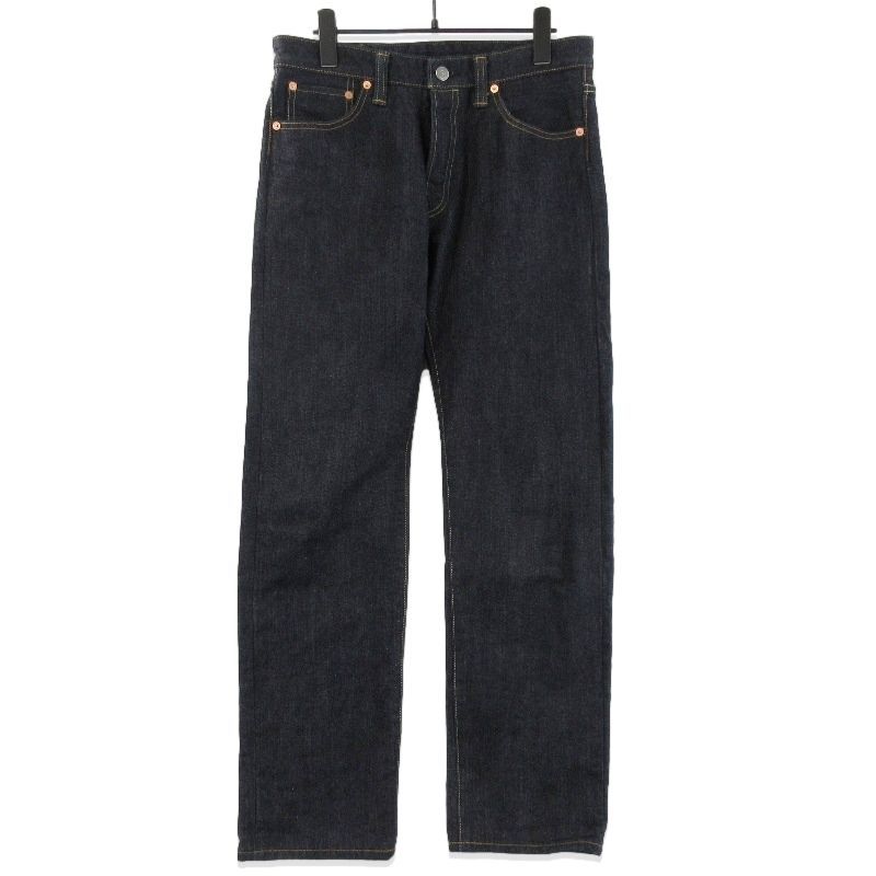 美品 THE FLAT HEAD フラットヘッド デニムパンツ FN-D110 14.5oz 左綾ジンバブエコットン インディゴ 30 71015692