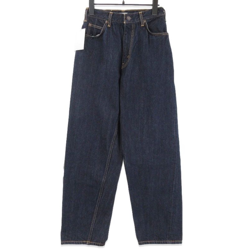 未使用 CIOTA シオタ デニムパンツ PTLM-24RF-PIDNW Wide Tapered 5 Pocket Pants ワンウォッシュ ワイド Dark Navy 26 71015697