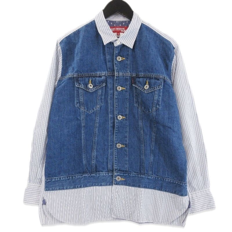 COMME des GARCONS JUNYA WATANABE MAN × Levi's ジュンヤワタナベ リーバイス デニム シャツジャケット インディゴ XS 71015682