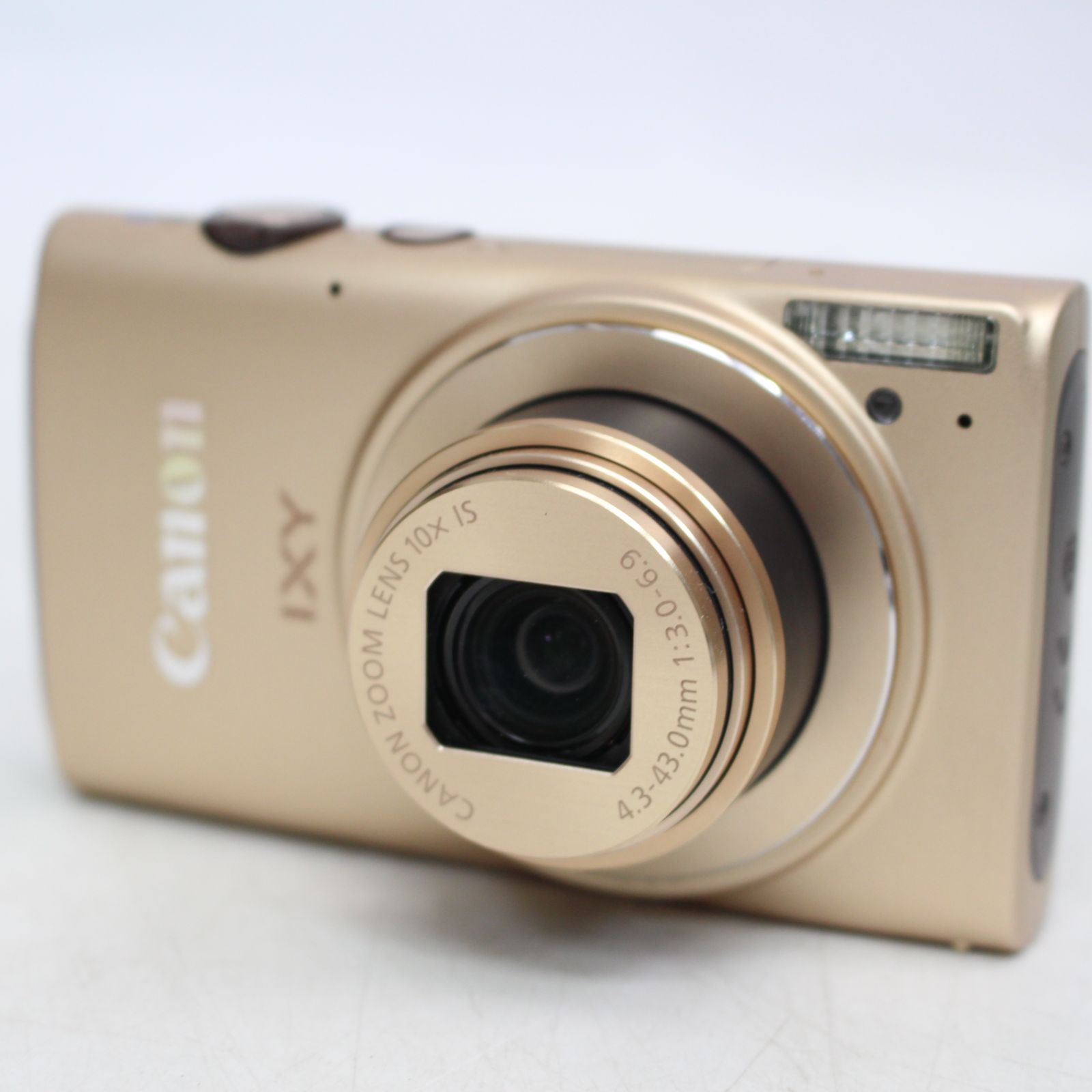 599)Canon デジタルカメラ IXY 610F ゴールド 1210万画素 光学10倍