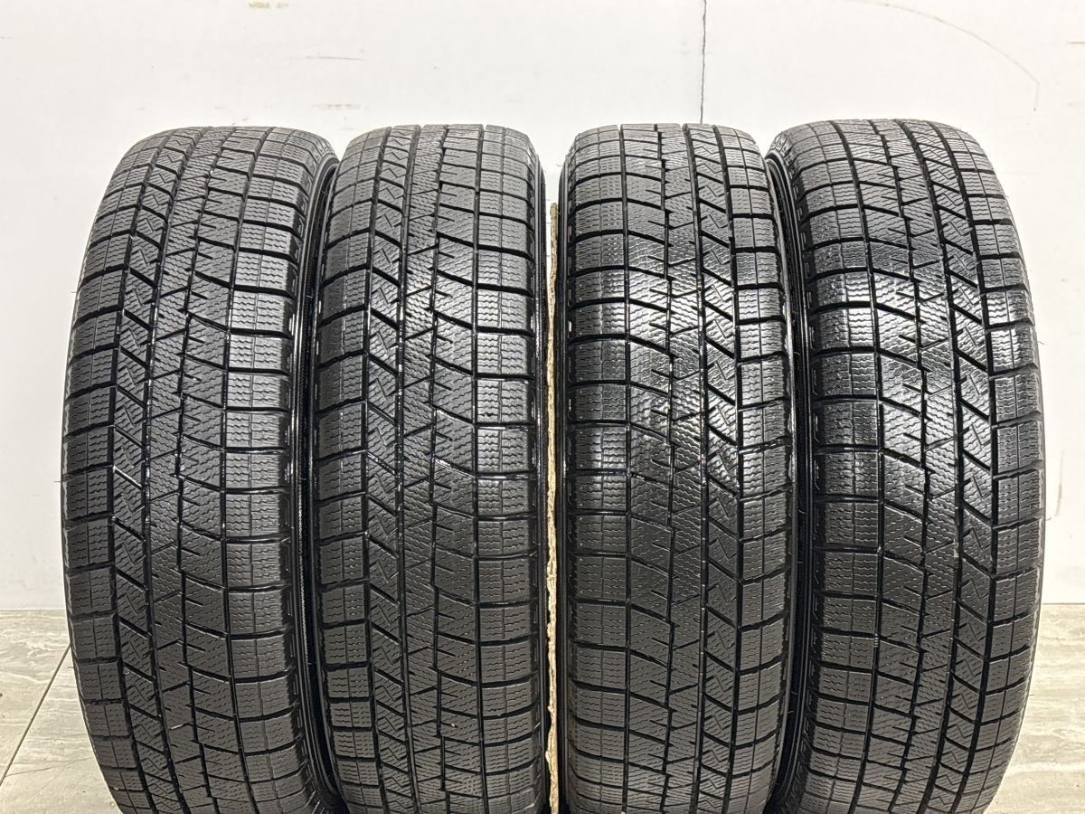 バリ溝】スズキ スペーシア 純正 14in 4.5J +45 PCD100 ダンロップ