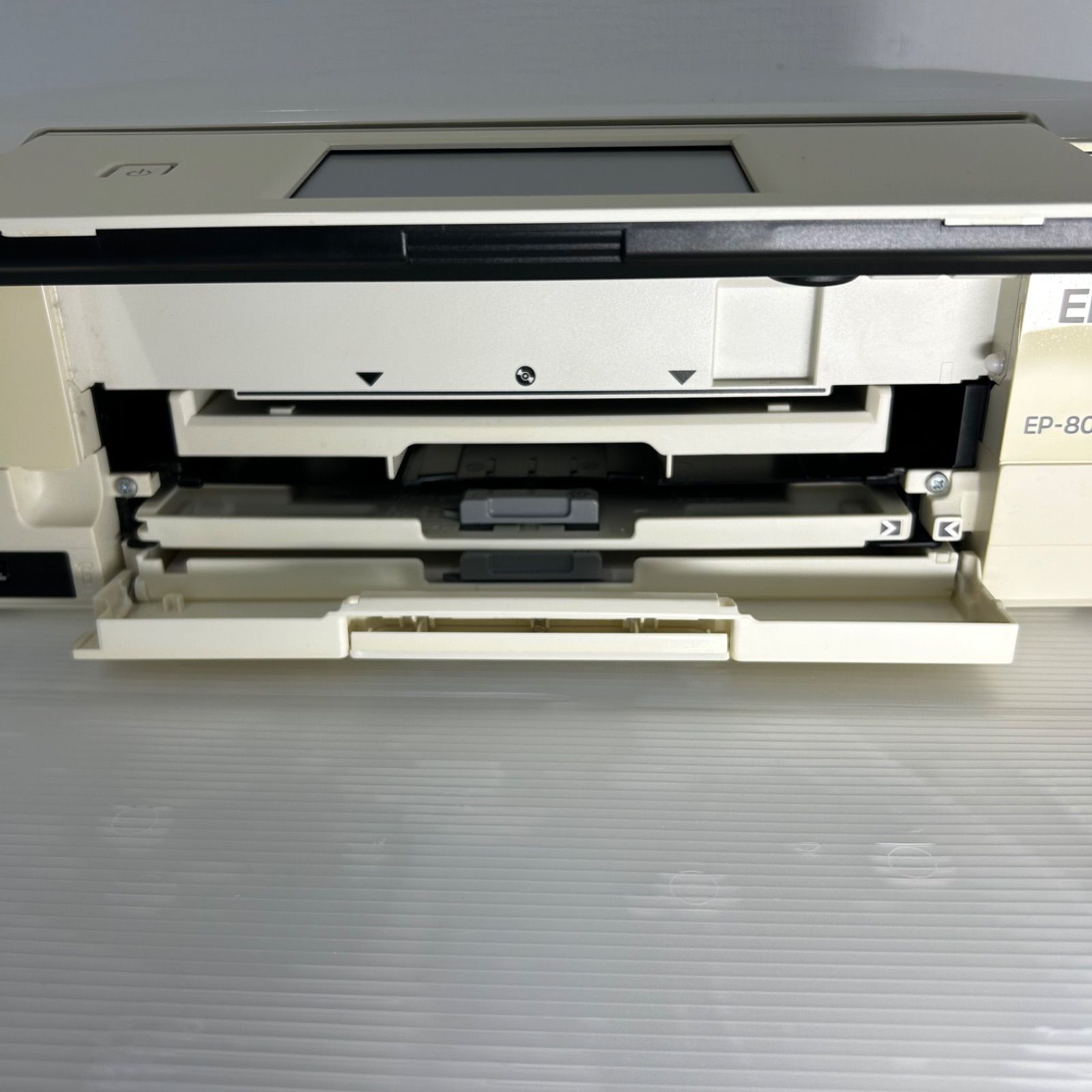 EPSON EP-807AW ホワイト インクジェットプリンター - メルカリ