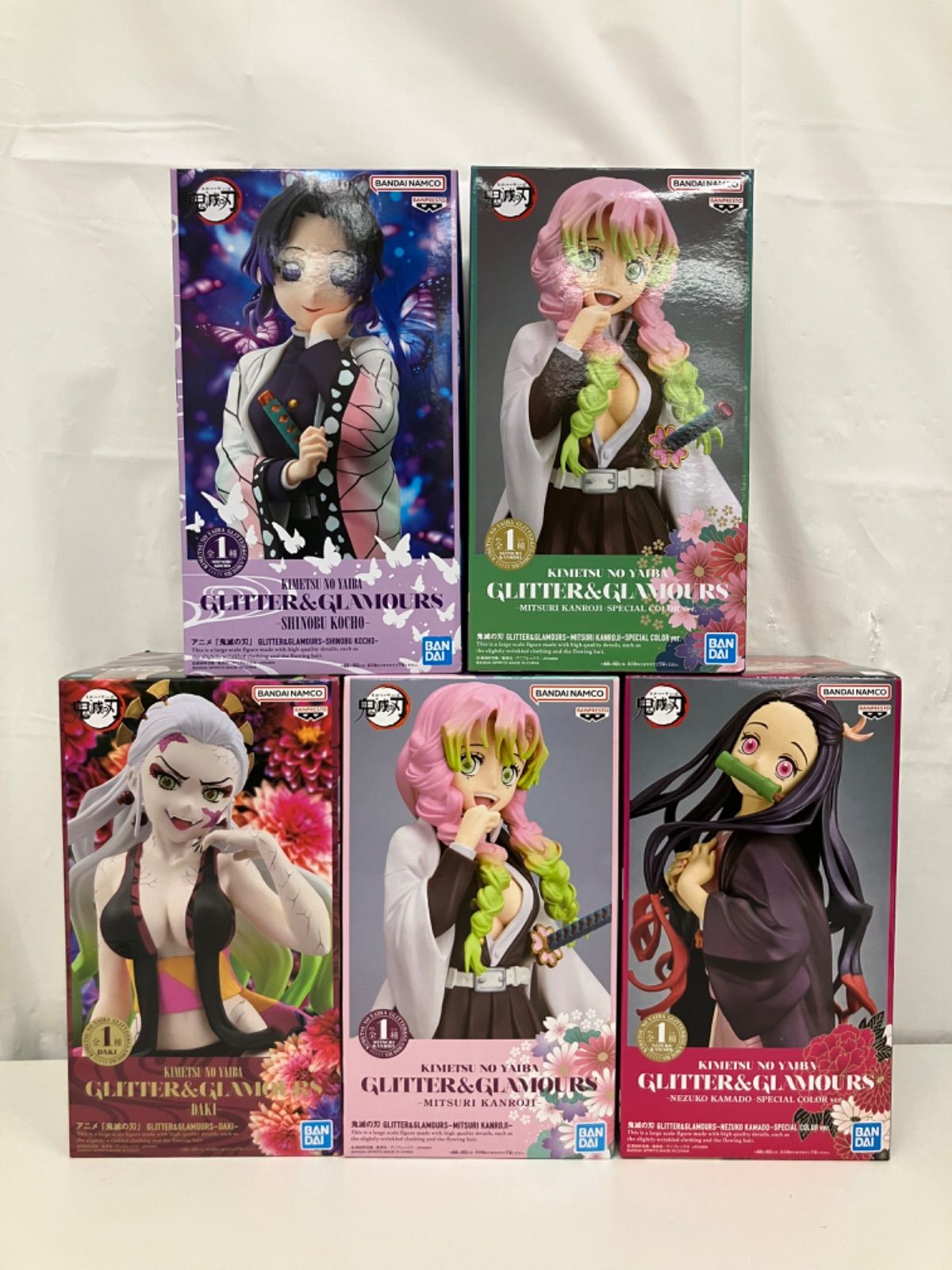 未開封 鬼滅の刃 GLITTER & GLAMOURS フィギュア 胡蝶しのぶ ダキ 甘露