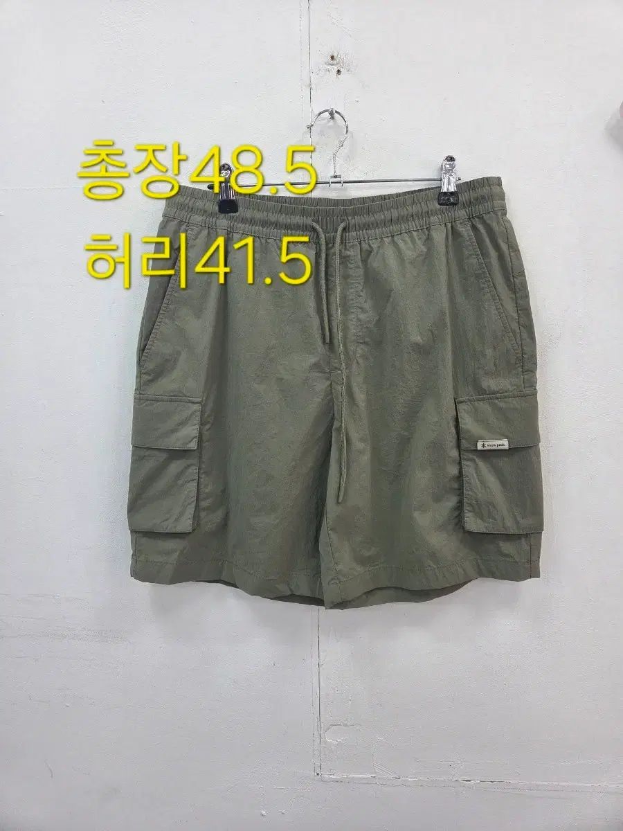 XL スノーピーク カーゴ ハーフパンツ カーキ
