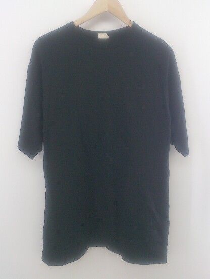 ◇ FREAK'S STORE フリークスストア バックプリント 半袖 Tシャツ カットソー サイズF ブラック ブルー レディース P 【中古】 【1210120008070】