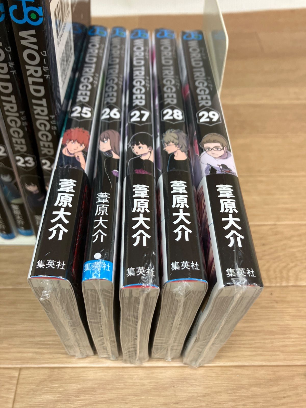 ワールドトリガー　新品未開封　全巻セット　1〜29 ☆①【未開封あり】ワールドトリガー 1～29巻 全巻コミックセット