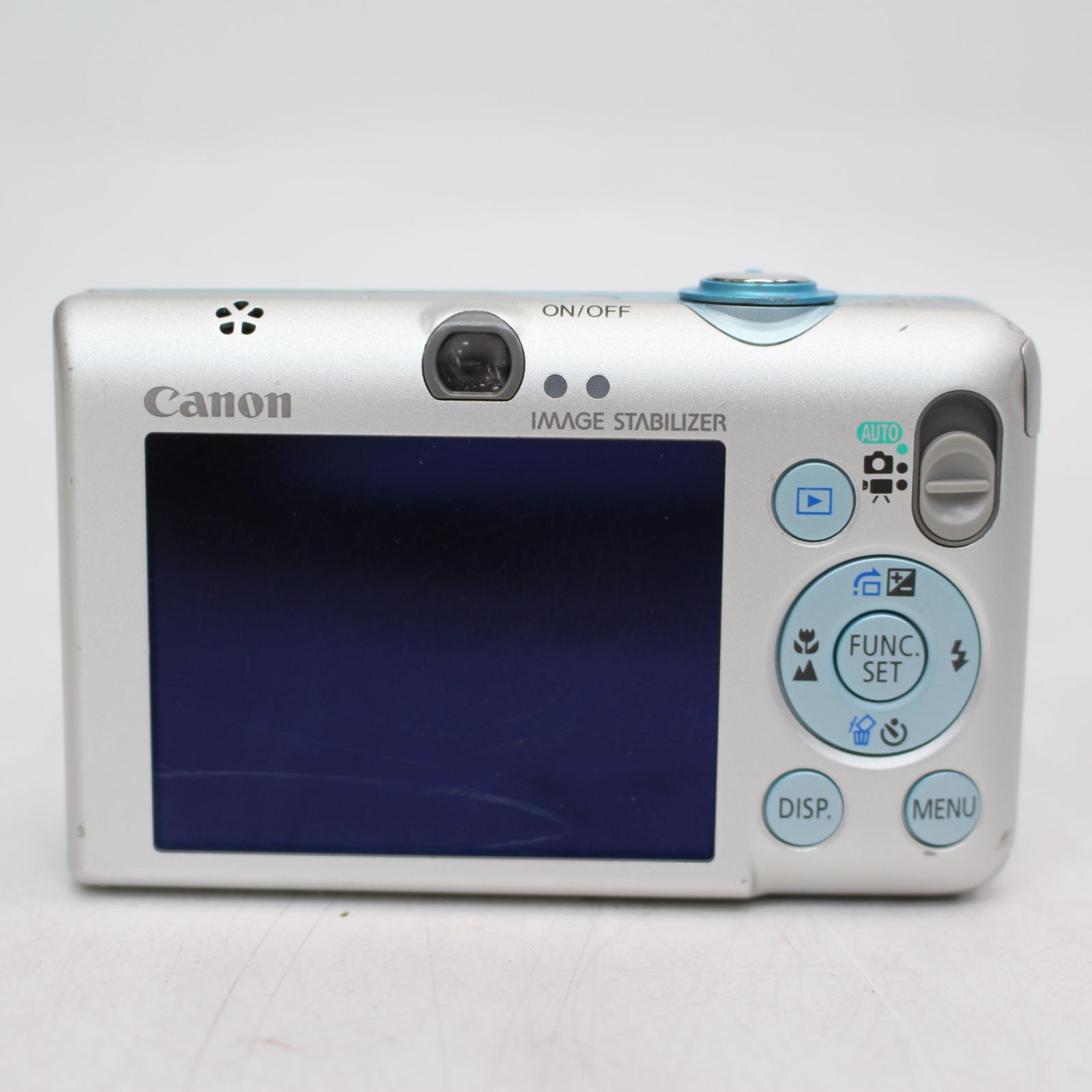 793)Canon デジタルカメラ IXY DIGITAL 110 IS ブルー IXYD110IS 