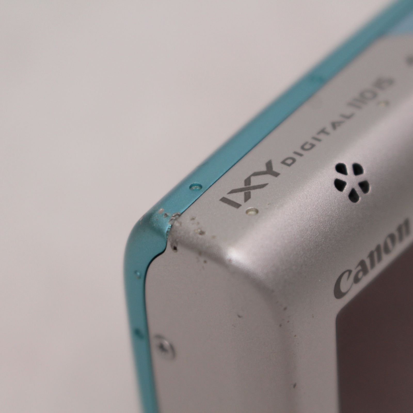 793)Canon デジタルカメラ IXY DIGITAL 110 IS ブルー IXYD110IS 