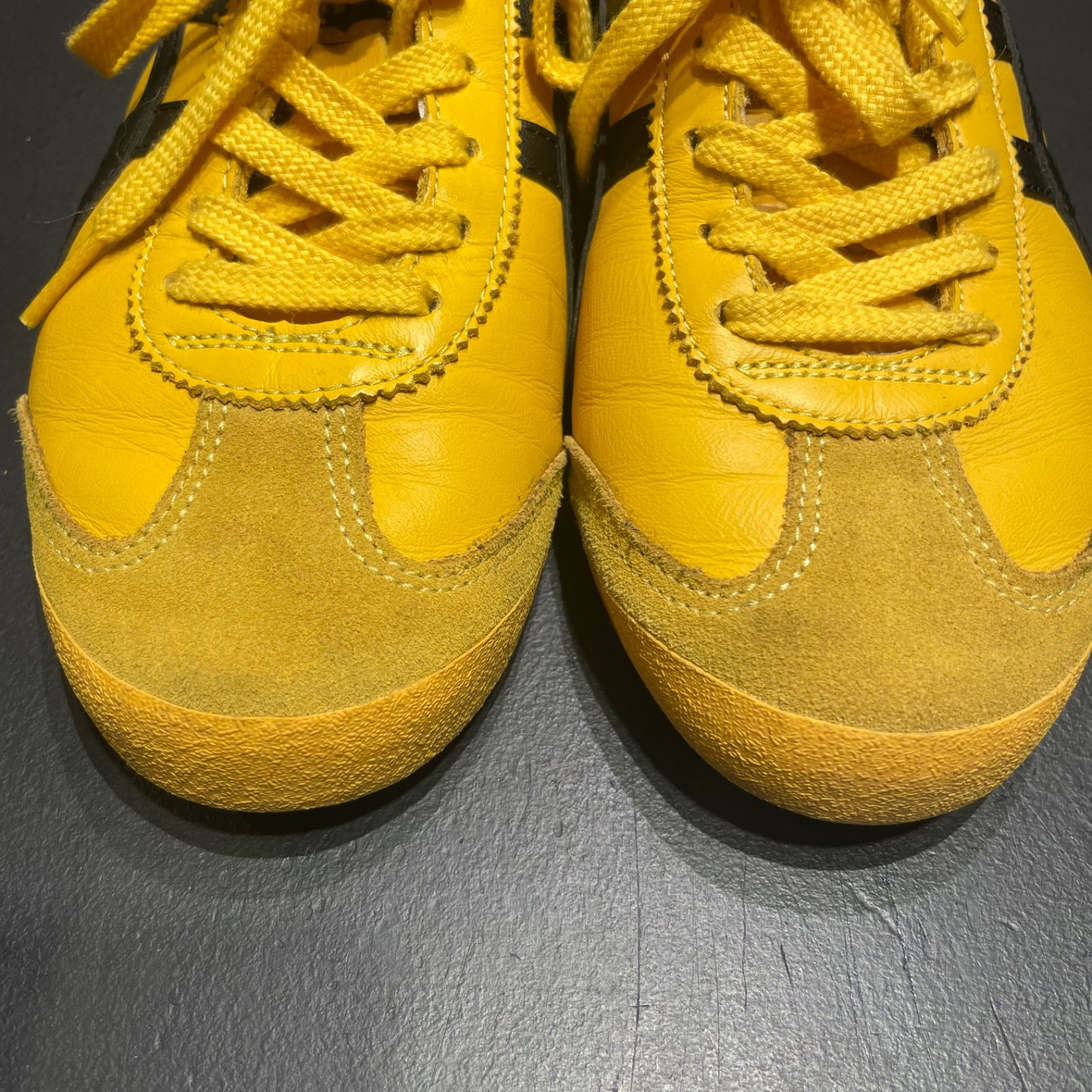 Onitsuka tiger MEXICO 66 イエロー／ブラックモデル サイズ24.5cm 