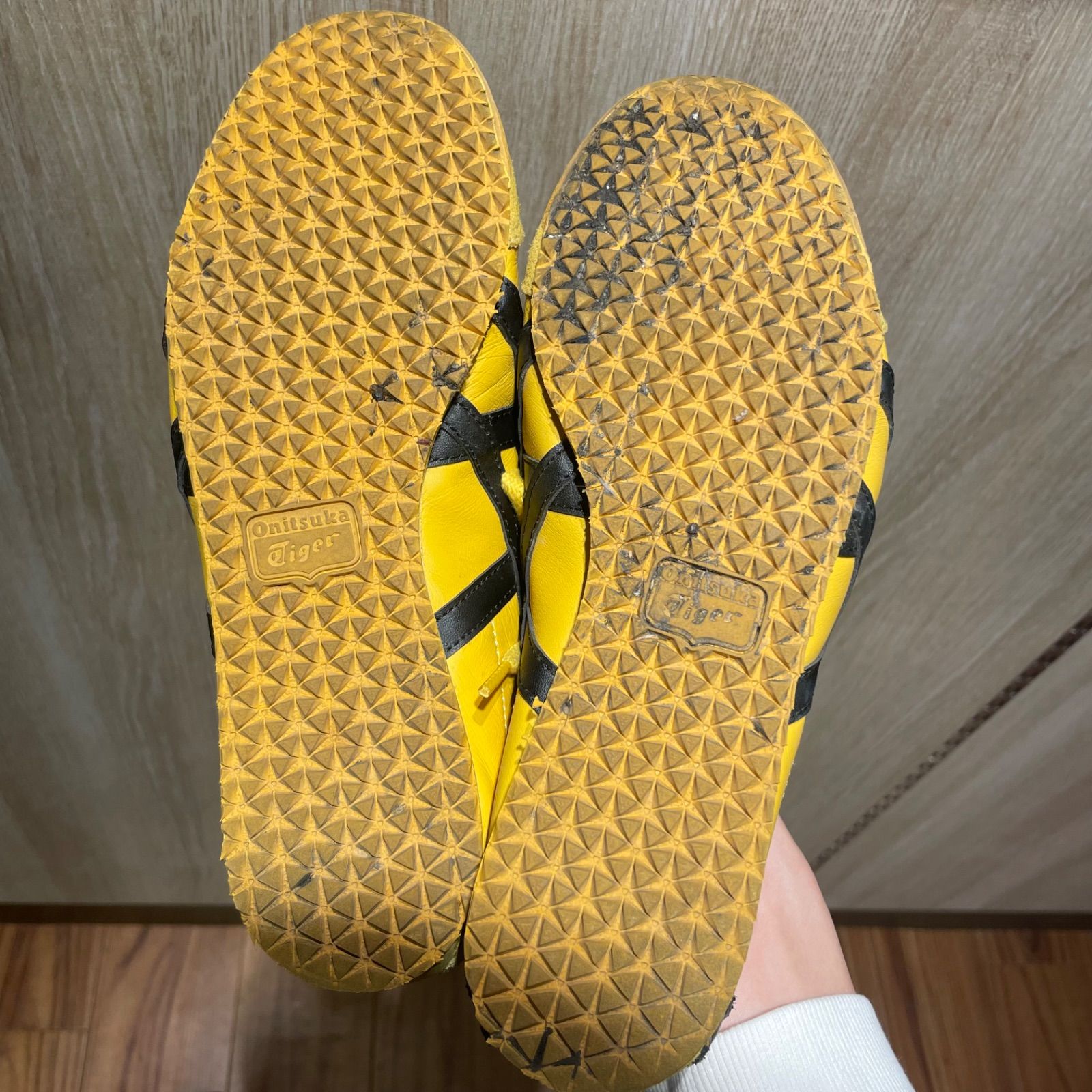 Onitsuka tiger MEXICO 66 イエロー／ブラックモデル サイズ24.5cm 
