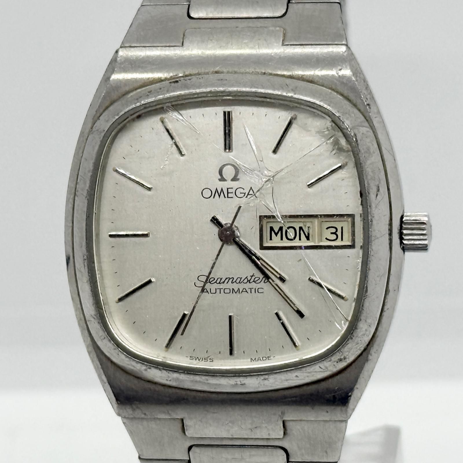 OMEGA オメガ SEAMASTER シーマスター 1020 シルバー AT ユニセックス 腕時計 訳あり