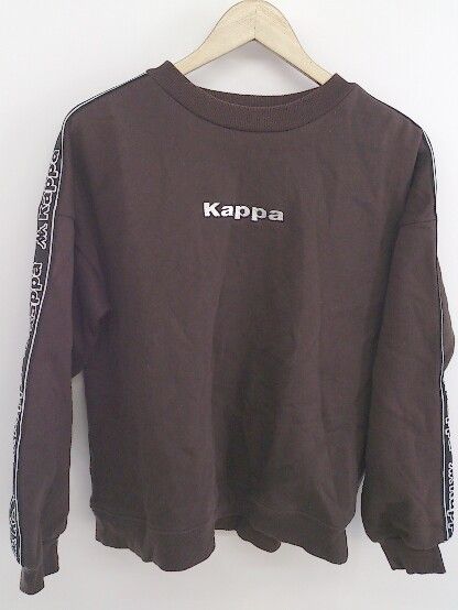 ◇ KAPPA カッパ 長袖 トレーナー サイズF ブラウン系 レディース P 【中古】 【1210190008222】 12,045円