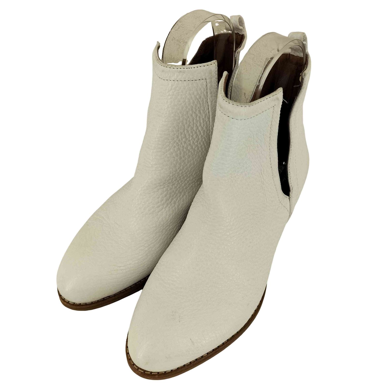 ジェフリーキャンベル Jeffrey Campbell Ibiza Last シボレザー Vカット ショートブーツ レディース EUR：38