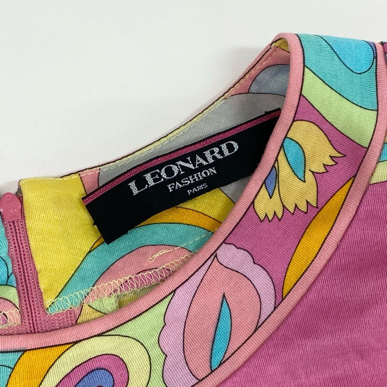 3k19 LEONARD FASHION レオナール 半袖Tシャツ クルーネック