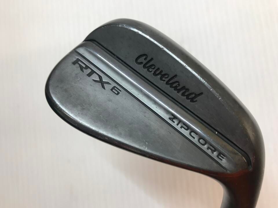 クリーブランド　RTX 6 ZIPCORE ブラックサテン　48度　ダイナミックゴールド HT　S200フレックス　ウェッジ　中古【最短即日発送】