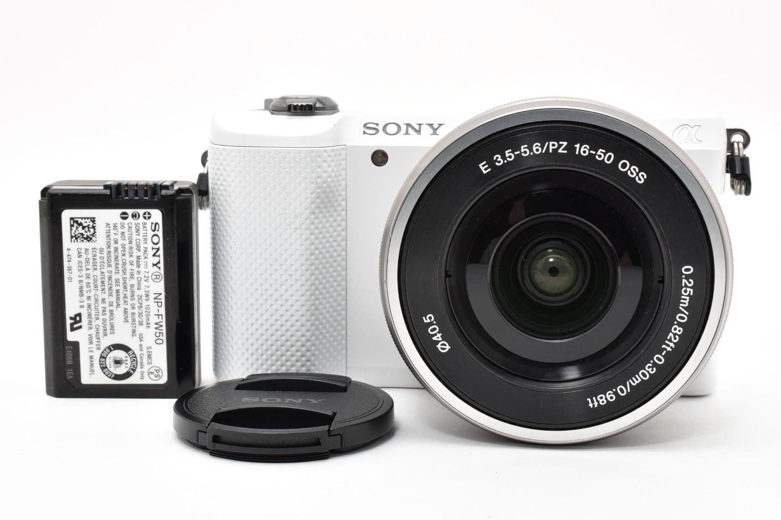 ★美品★ 《シャッター数 14.319回》SONY ソニー α5000 SELP1650 レンズセット ミラーレス一眼 #K419-2