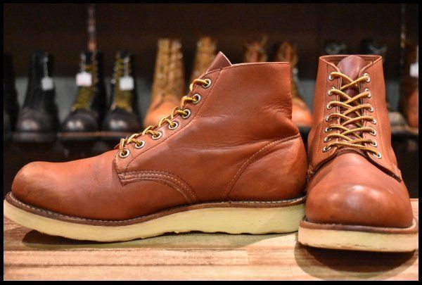 8D 良品 07年08年】レッドウィング 8166 アイリッシュセッター 赤茶