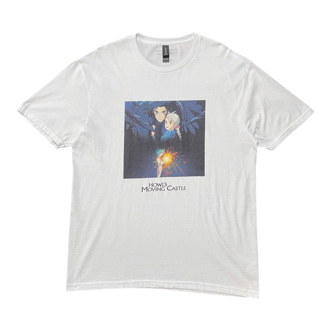 海外版 オフィシャル スタジオジブリ 映画 ハウルの動く城 Tシャツ 宮崎駿 海外版 オフィシャル スタジオジブリ 映画 HOWL'S MOVING CASTLE