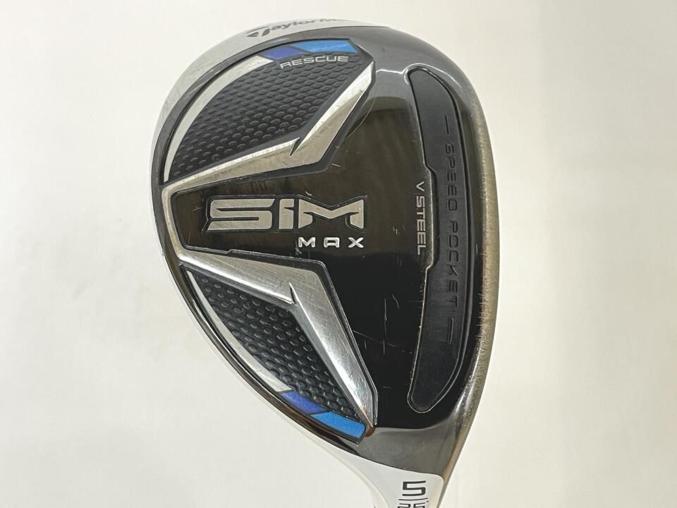 テーラーメイド　SIM MAX　25度　TENSEI BLUE TM60　Sフレックス　ユーティリティ　中古　ゴルフドゥ！岡山青江店【最短即日発送】
