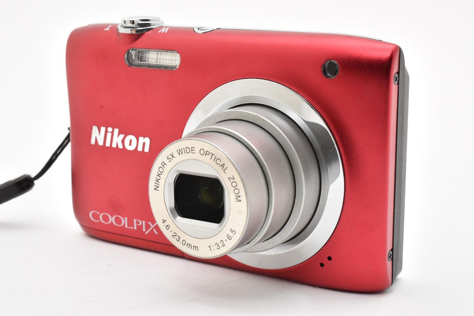 ☆極上美品☆ NIKON ニコン COOLPIX A100 レッド ☆動作OK☆ #i2651 