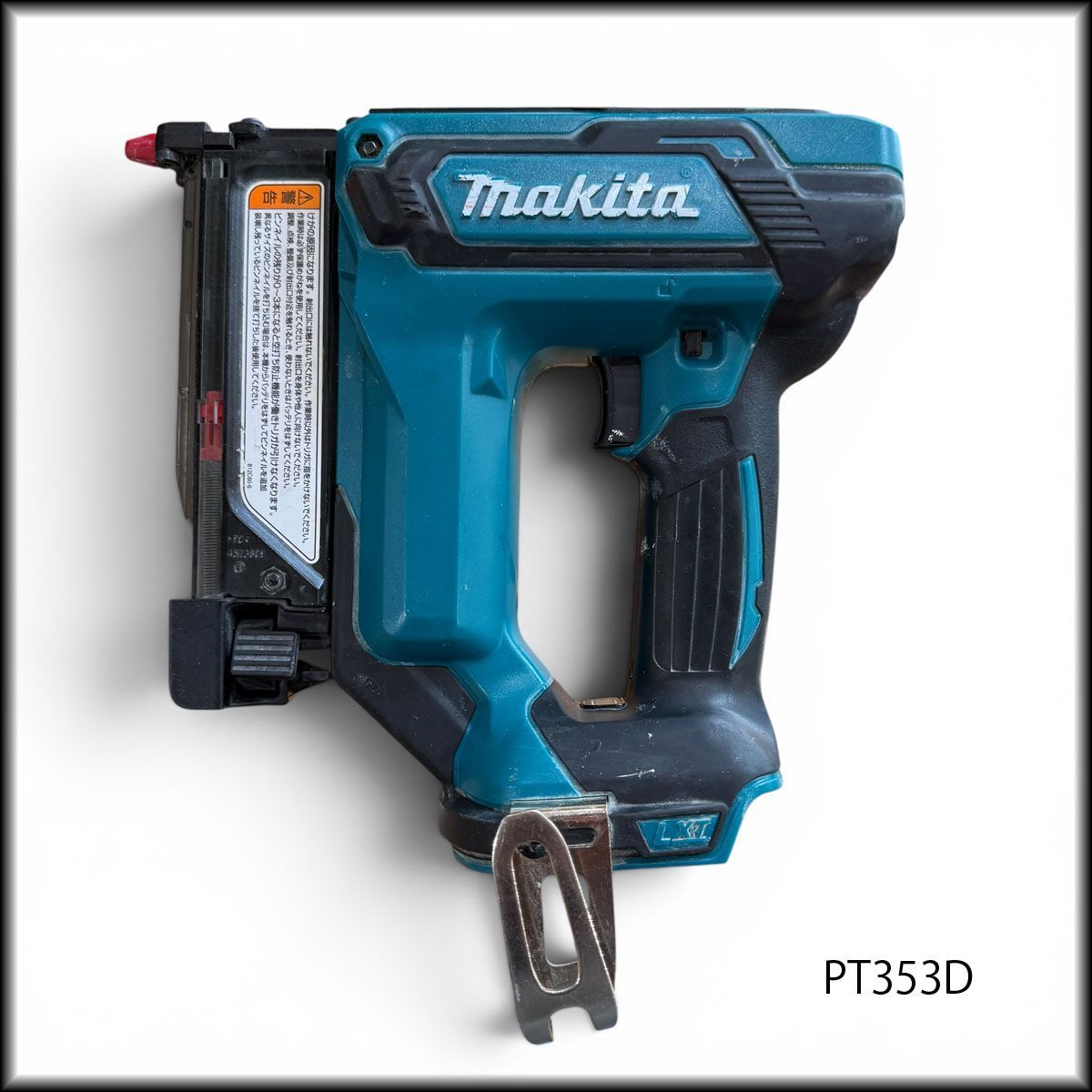 ◆マキタ◆充電式ピンタッカ PT353D 18V バッテリー無し 本体のみ 中古 質