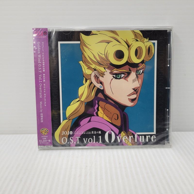 【未使用品】 ジョジョの奇妙な冒険 黄金の風 O.S.T Vol.1 【012-260516-mh-01-izuh】