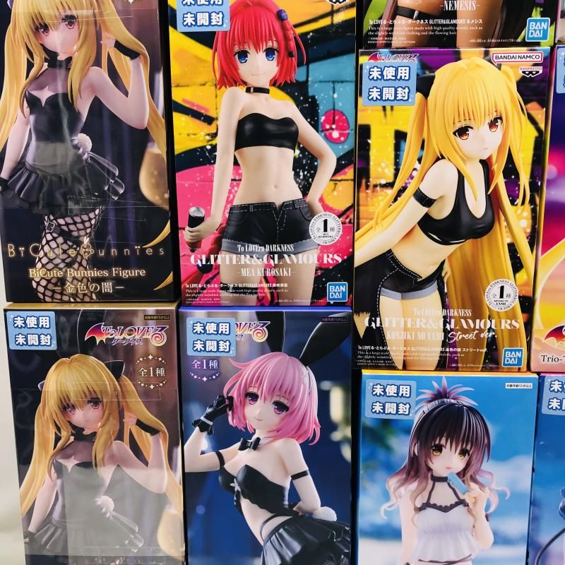 中古】未開封・開封・箱イタミあり)19点セット To LOVEる プライズ