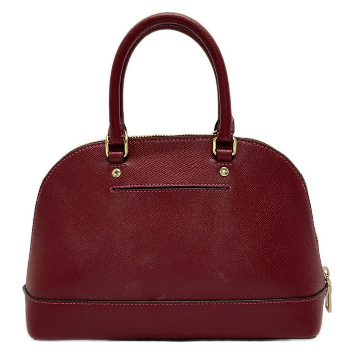 COACH(コーチ) ハンドバッグ - F27591 ボルドー レザー - メルカリ