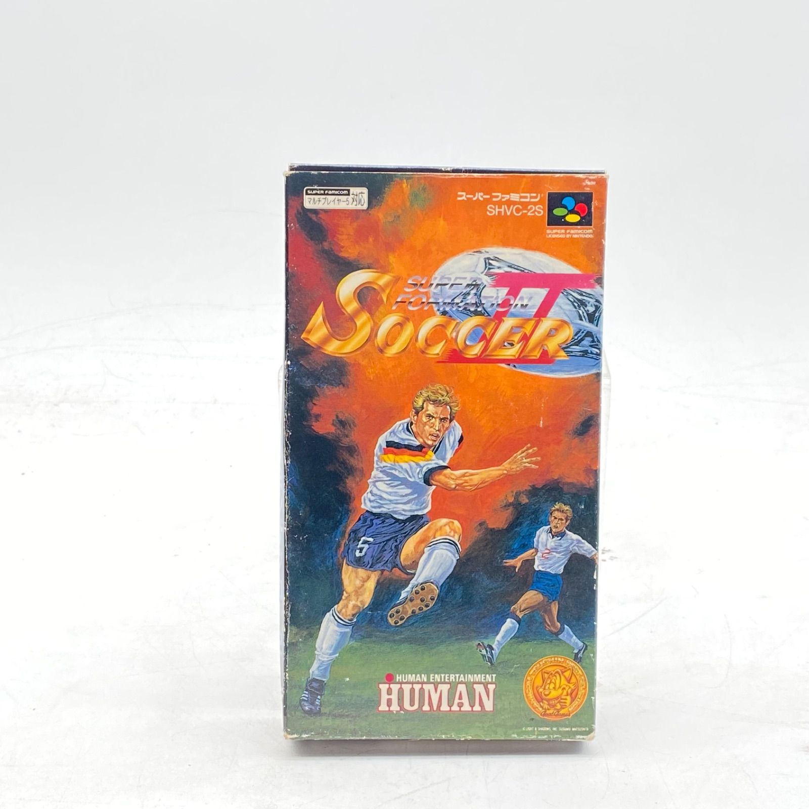 スーパーフォーメーションサッカーII スーパーファミコン ソフト 箱