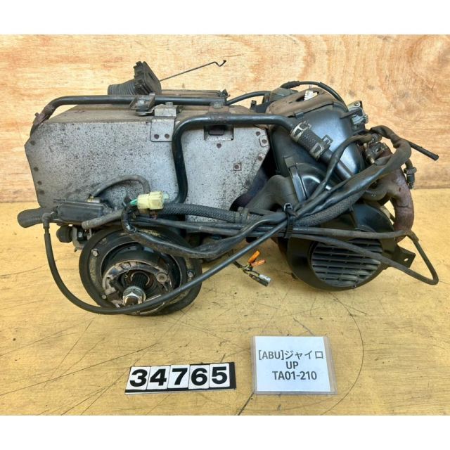 [ABU 34765]@ホンダ HONDA ジャイロUP TA01-210 エンジン本体 TA01E
