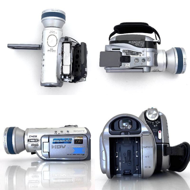 ソニー】SONY HDR-HC3 ビデオカメラ ワイドコンバージョンレンズ付