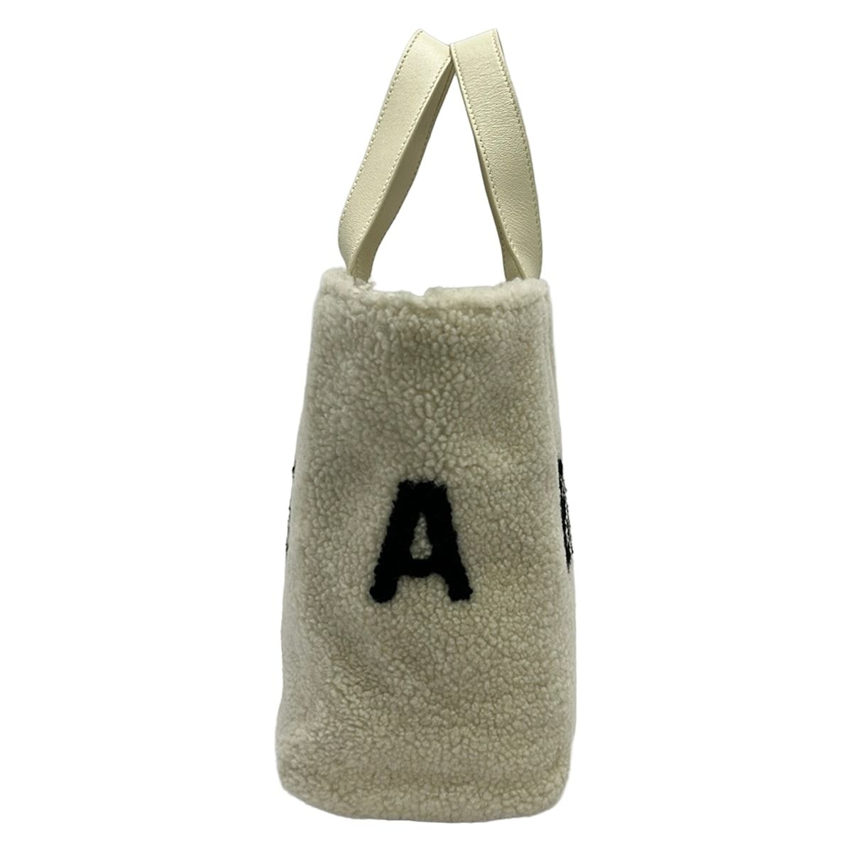 BALENCIAGA(バレンシアガ) トートバッグ - 532873 アイボリー×黒 