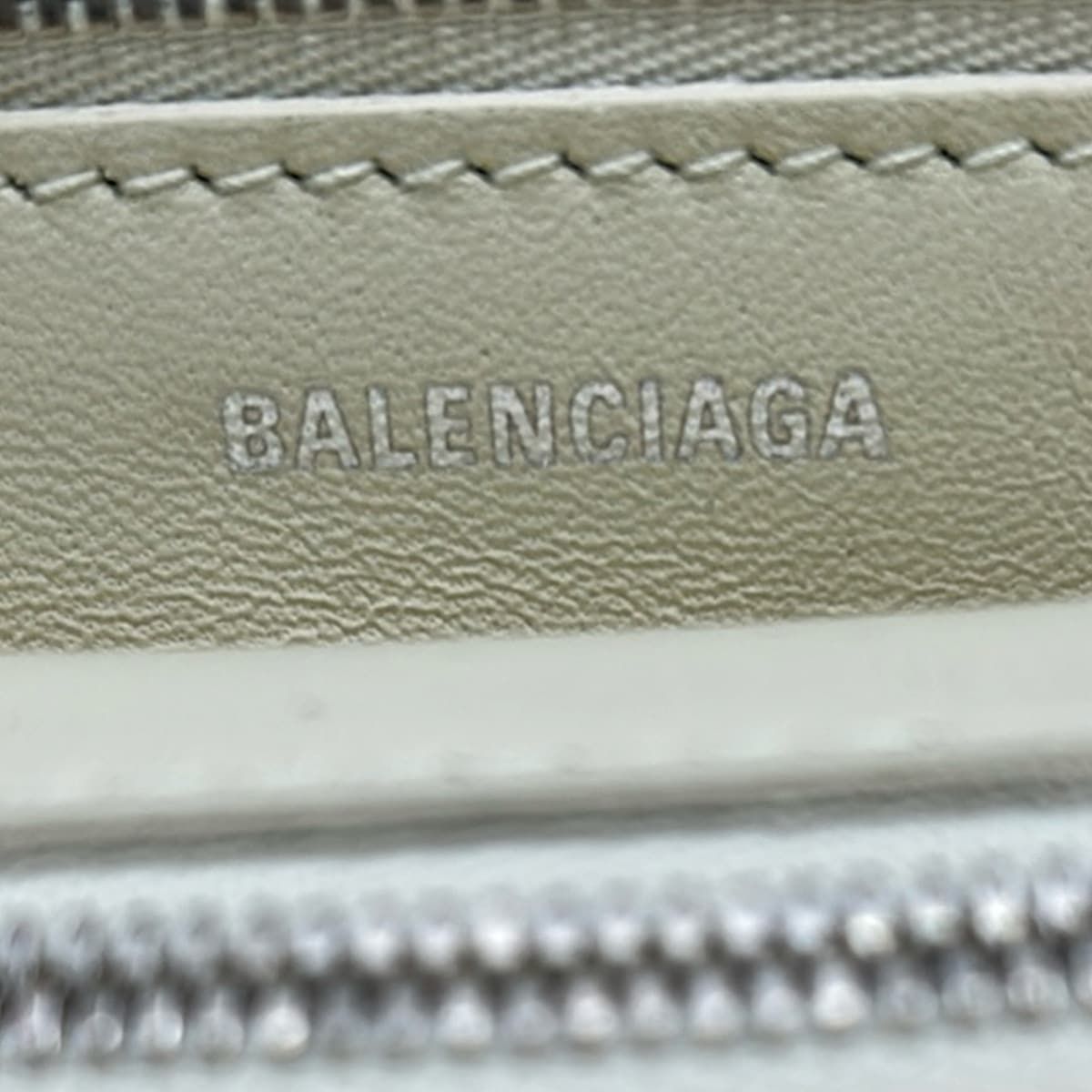 BALENCIAGA(バレンシアガ) トートバッグ - 532873 アイボリー×黒 