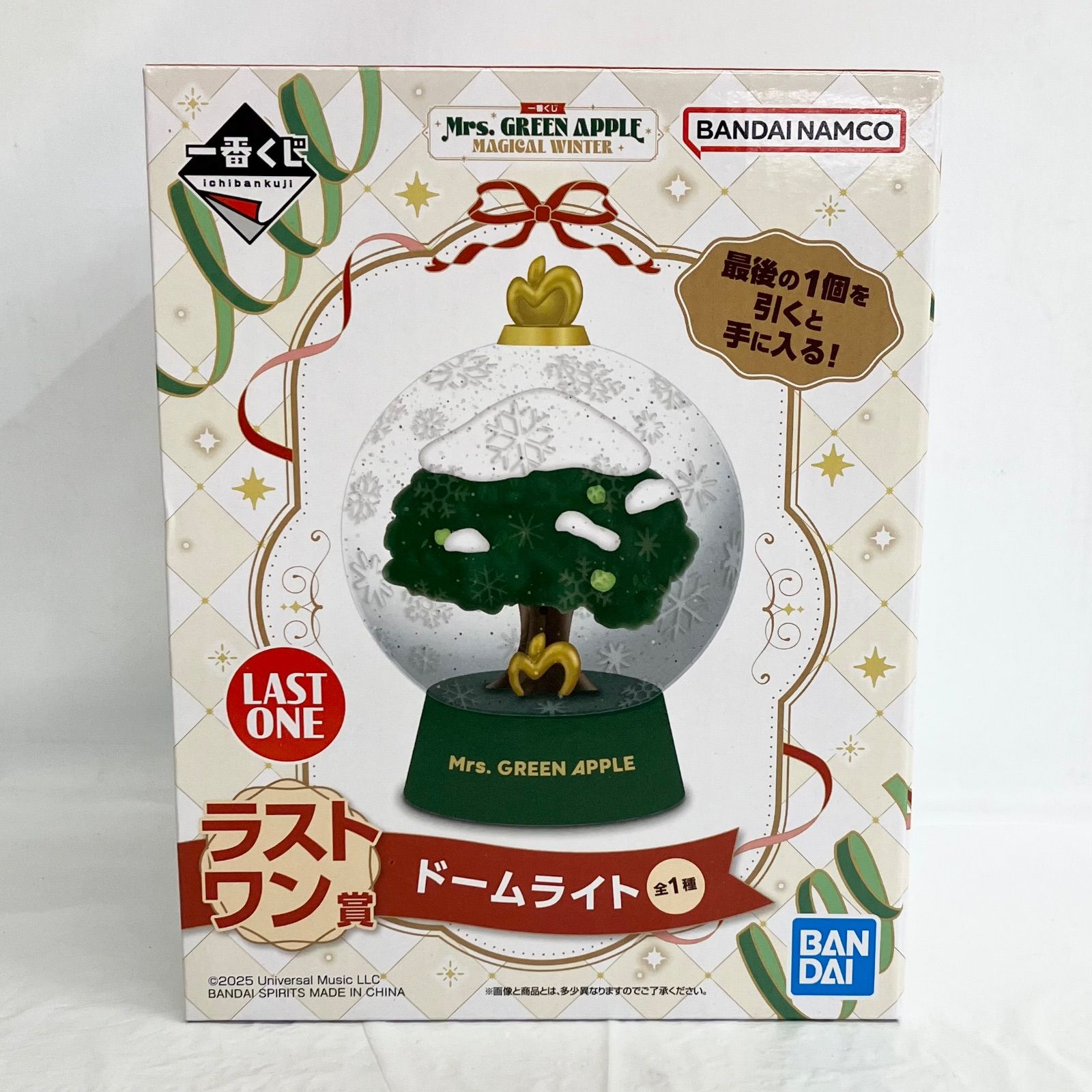 Mrs. GREEN APPLE 一番くじ ラストワン賞 ドームライト 未開封 NL5587