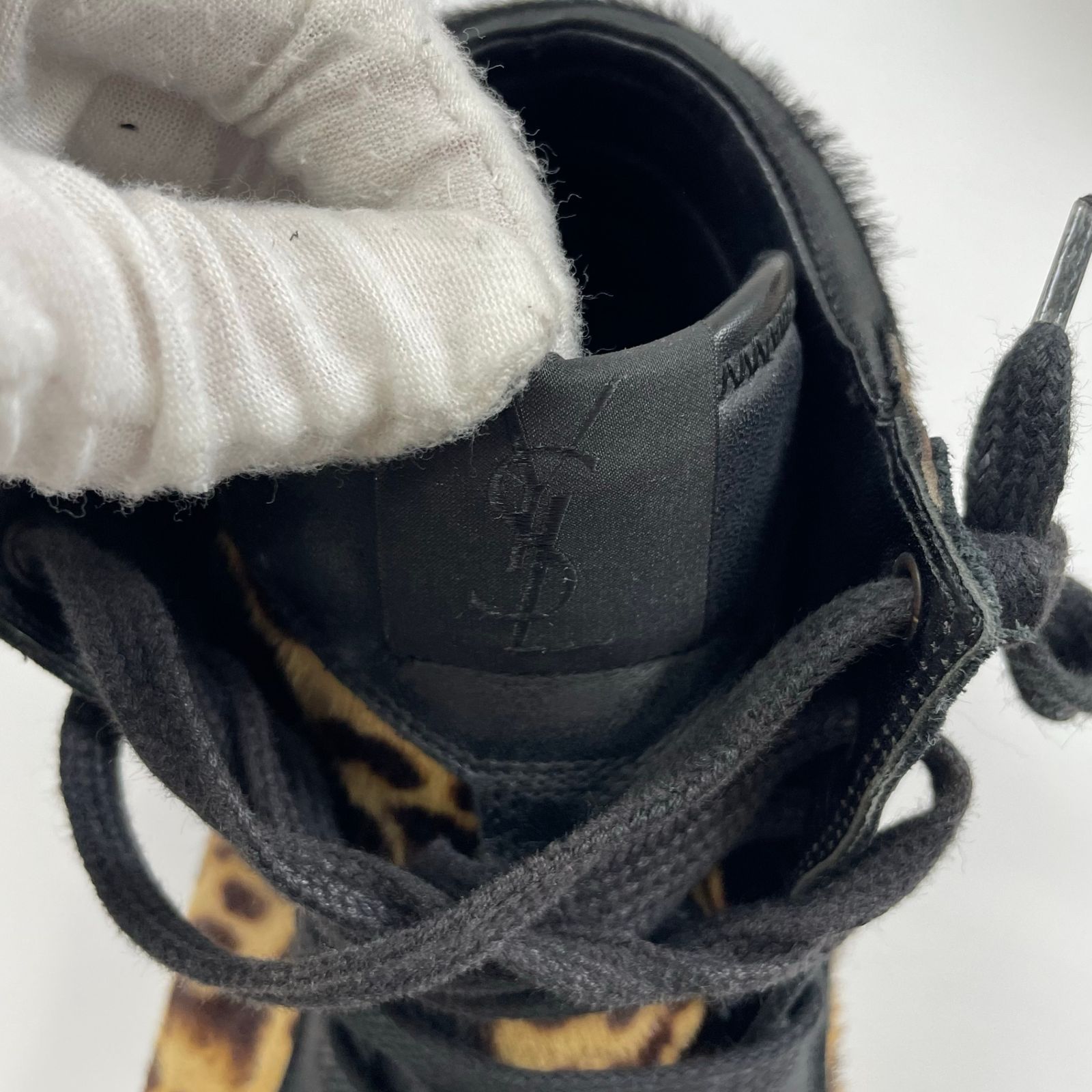 Yves Saint Laurent / レオパードハイカットスニーカー 参考定価