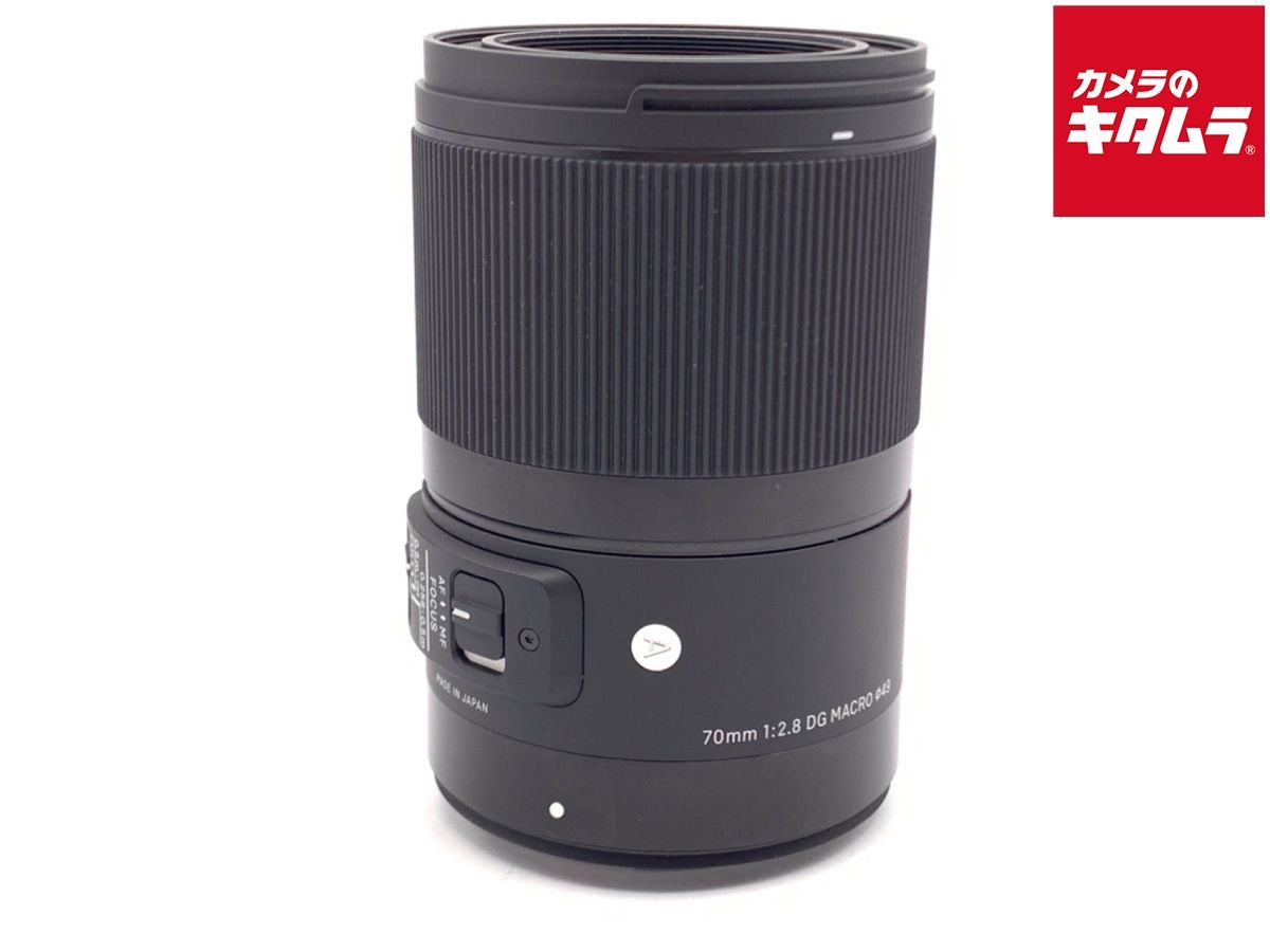 【中古】 【良品】 シグマ 70mm F2.8 DG MACRO Art キヤノン用