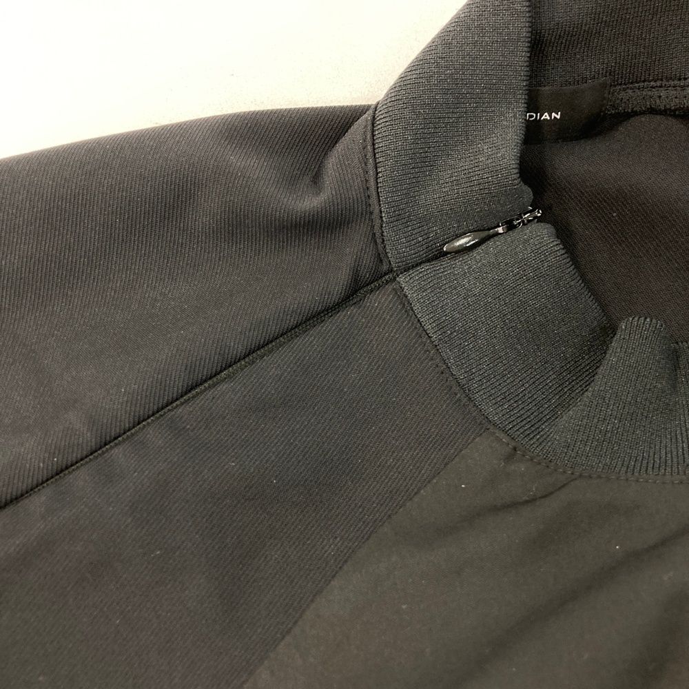 サイズ：M OBSIDIAN オブシディアン モックネック 半袖Tシャツ