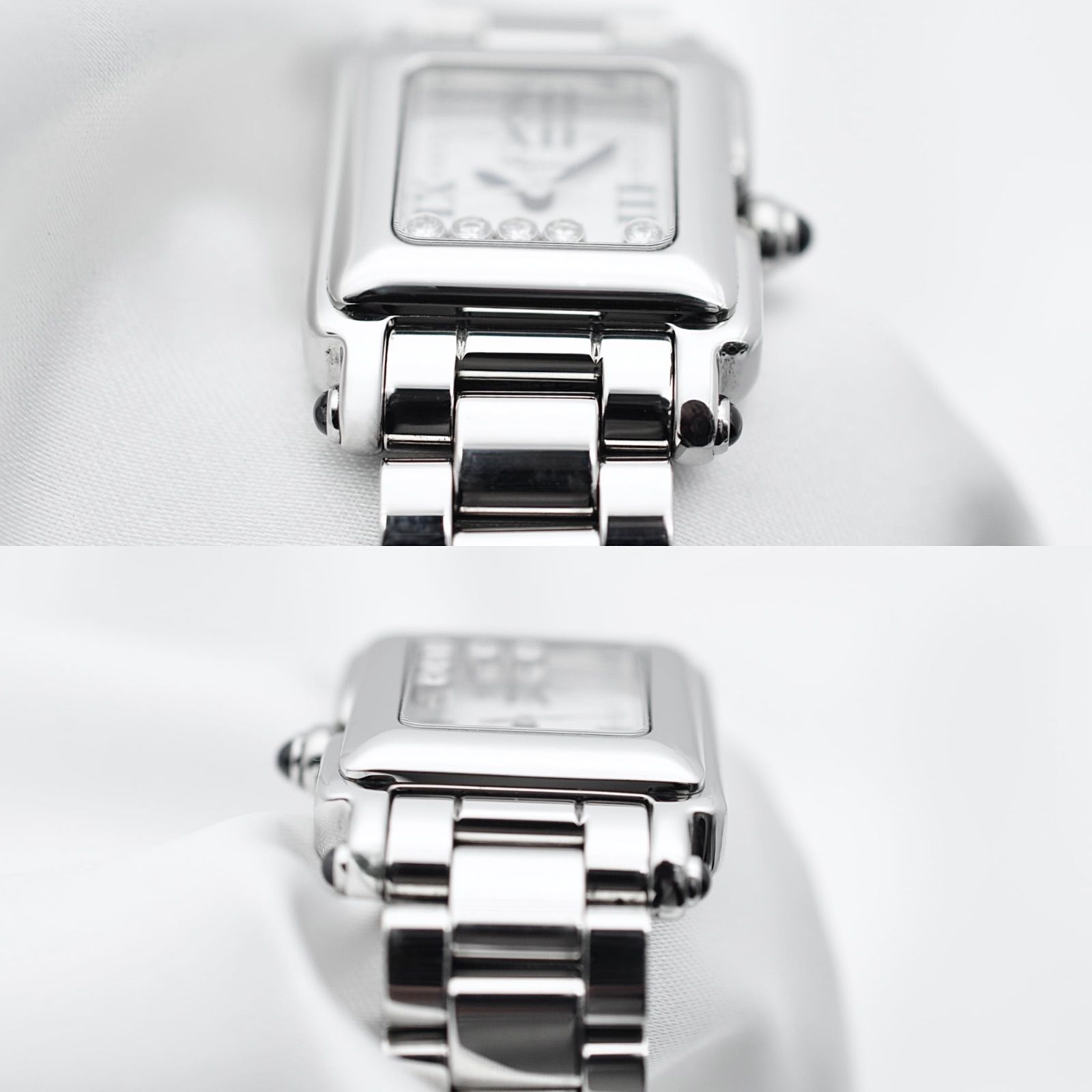Chopard 新品同様 ハッピースポーツ 27/8893-23 5Pダイヤ W00222 