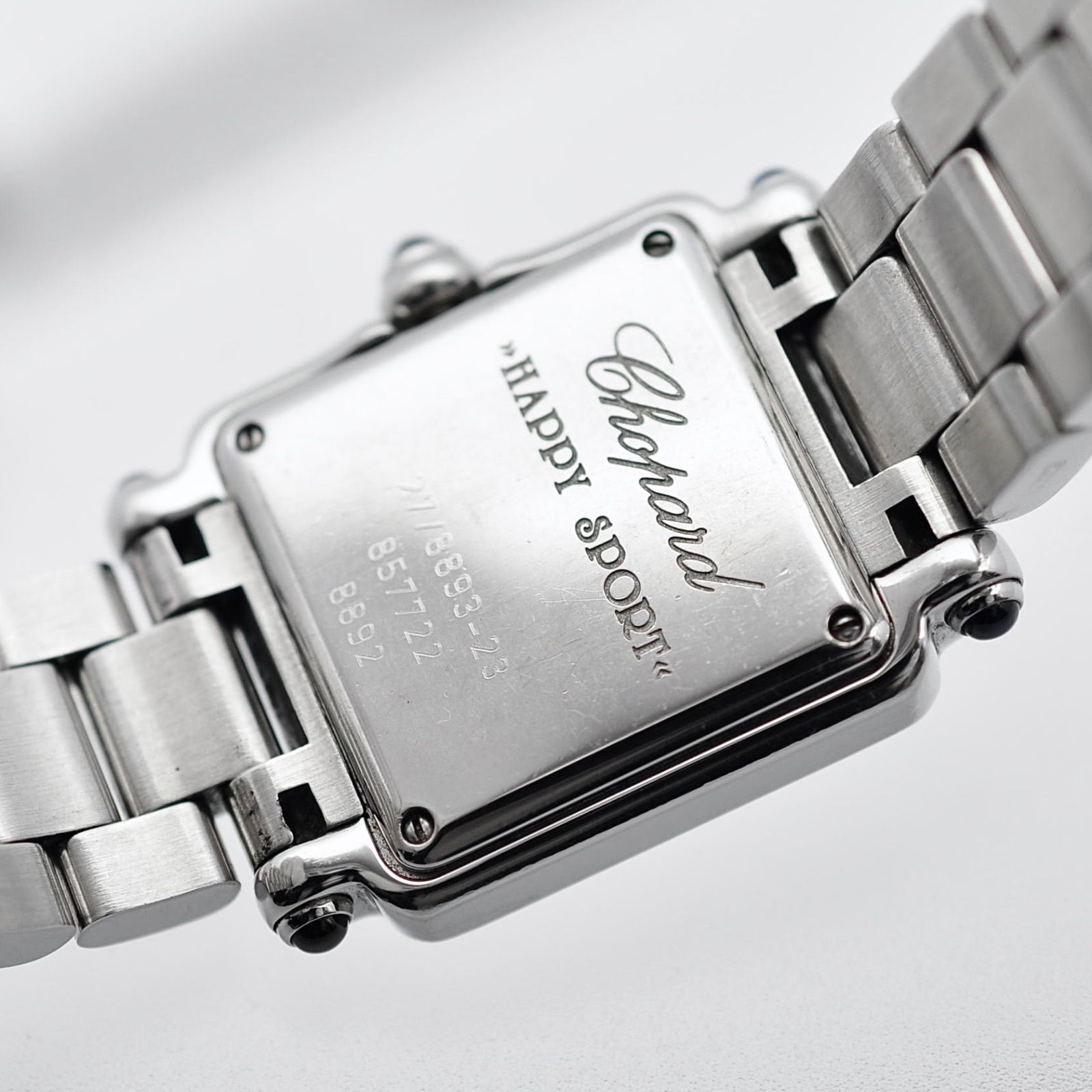 Chopard 新品同様 ハッピースポーツ 27/8893-23 5Pダイヤ W00222 