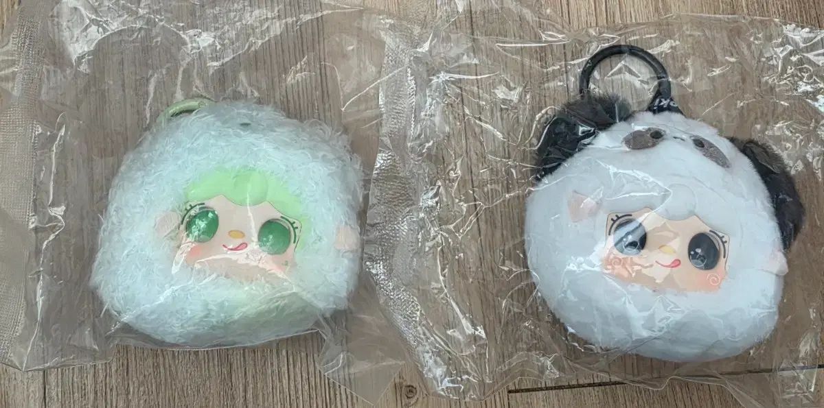 ベイビー３ ゆき yooki 頭 パンダ メロン ぬいぐるみ キーホルダー TOPTOY