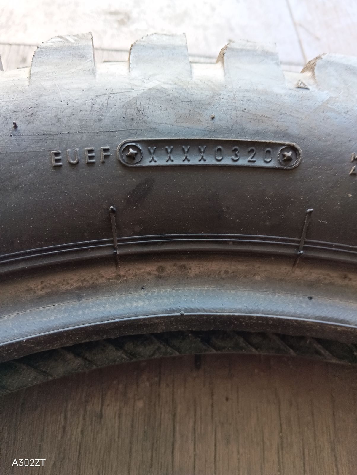 ダンロップ D803GP トライアル競技用 前後セット 80/100-21 120/100-18