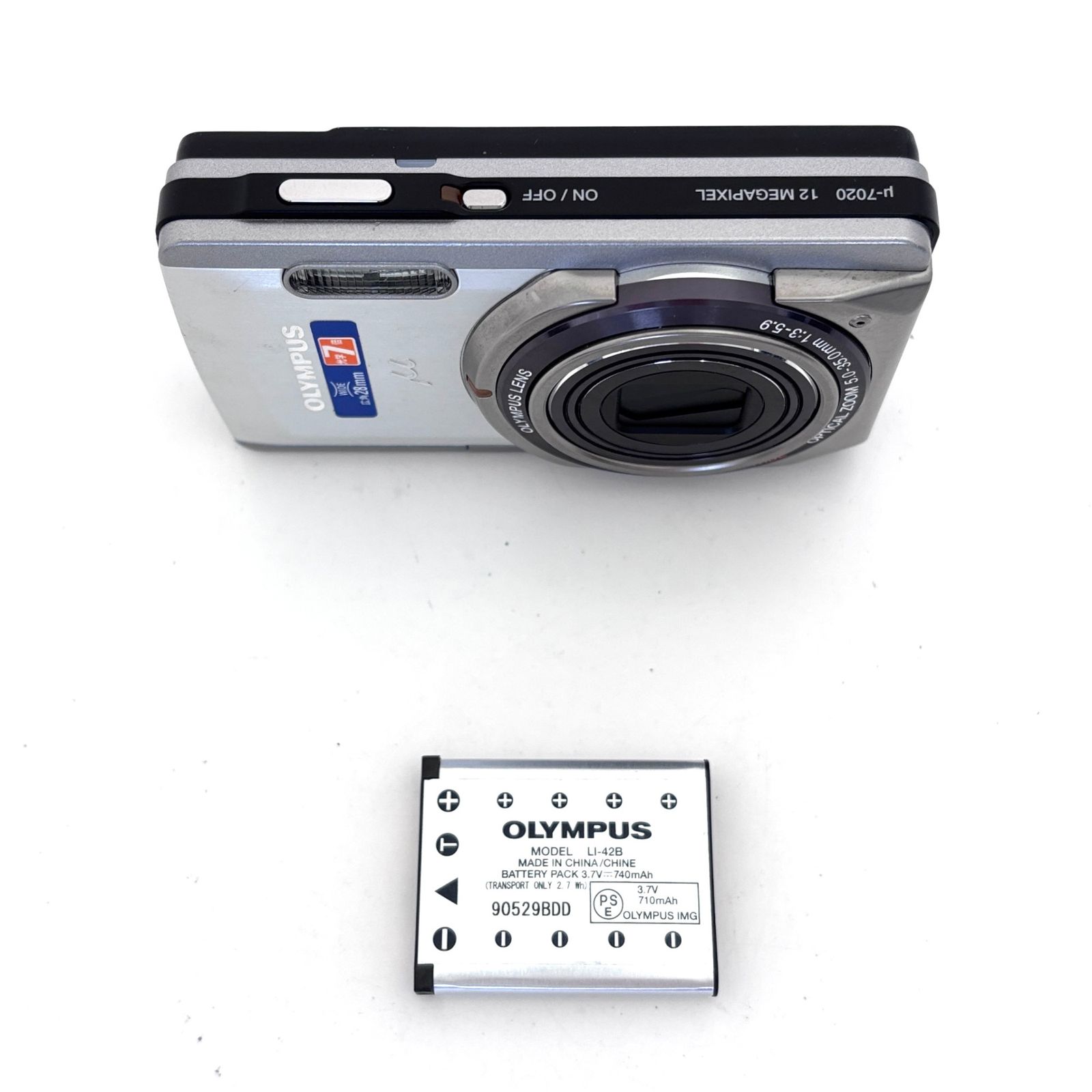 オリンパス】OLYMPUS μ-7020 デジタルカメラ #T547B - メルカリ