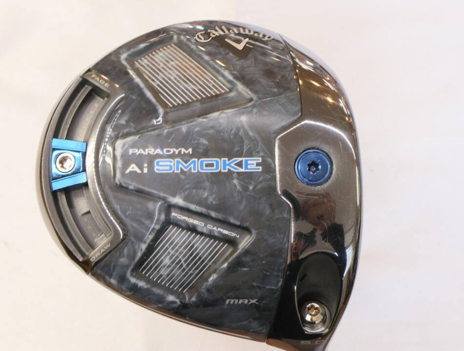 キャロウェイ　PARADYM Ai SMOKE MAX　9度　TENSEI PRO Blue 1K 50　Sフレックス　ドライバー　中古　ゴルフドゥ！西尾店【最短即日発送】