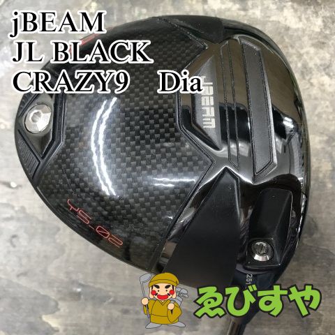 狭山□【中古】 ドライバー jBEAM JL BLACK CRAZY9 Dia R2 10.5[2101