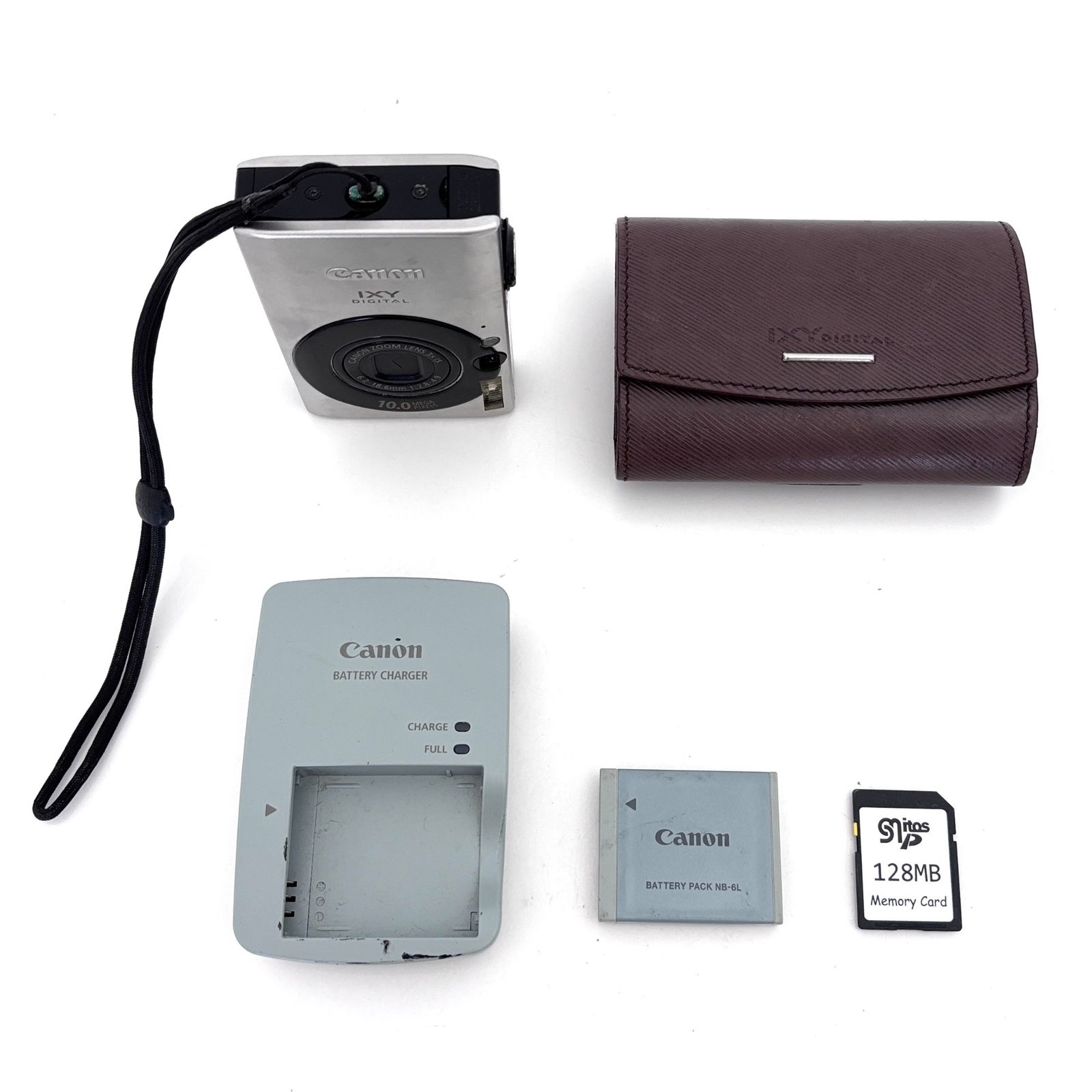 キヤノン】Canon IXY DIGITAL 25 IS＋バッテリー、充電器 オート 