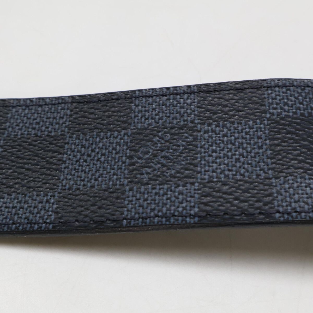 LOUIS VUITTON ルイヴィトン  M0087 ﾈｲﾋﾞｰ ﾀﾞﾐｴ ｺﾊﾞﾙﾄ ｻﾝﾁｭｰﾙ ﾍﾞﾙﾄ 100/40 LOUIS VUITTON ルイヴィトン M0087 ネイビー ダミエ コバルト サン