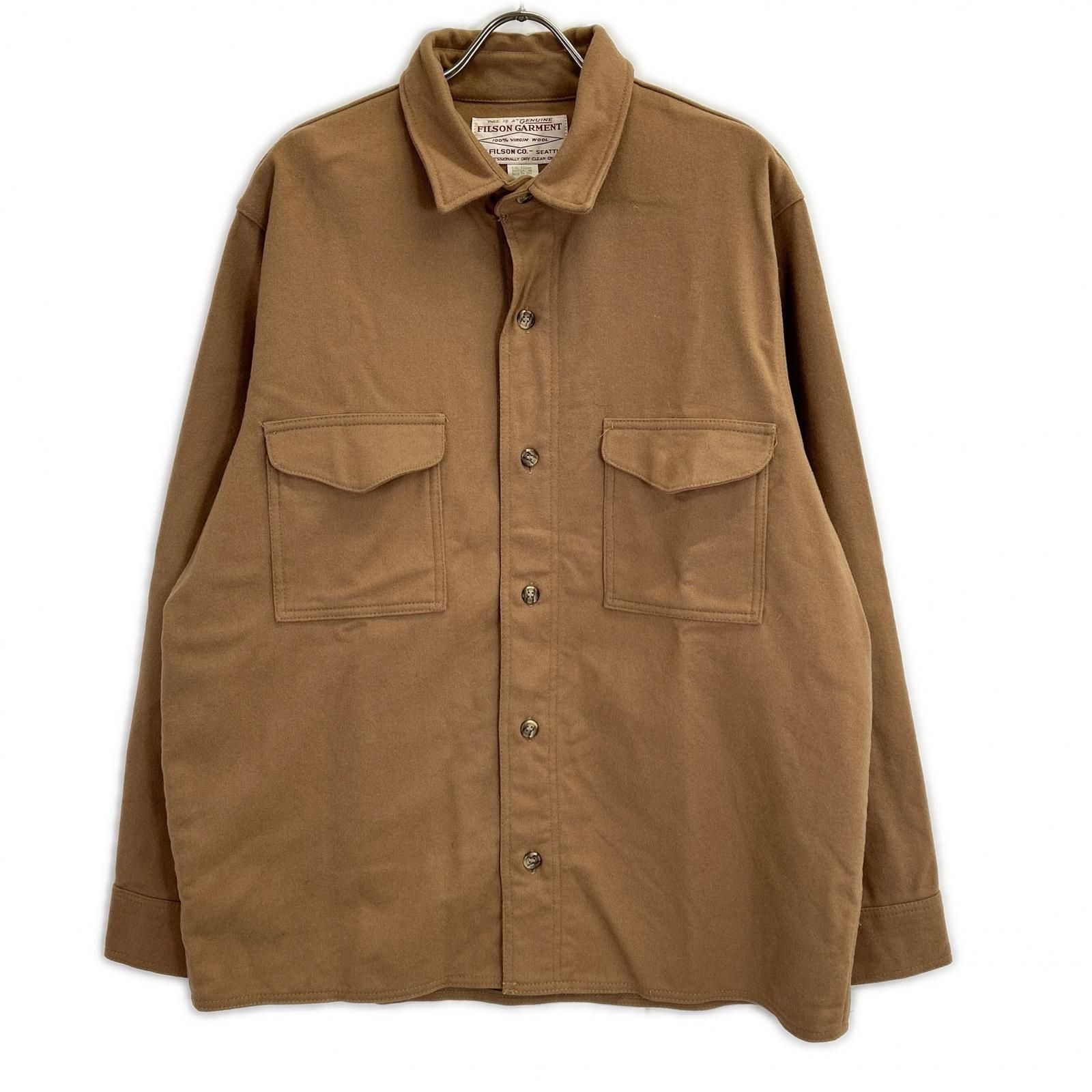 FILSON フィルソン STYLE90 ベージュ ウール シャツジャケット 44