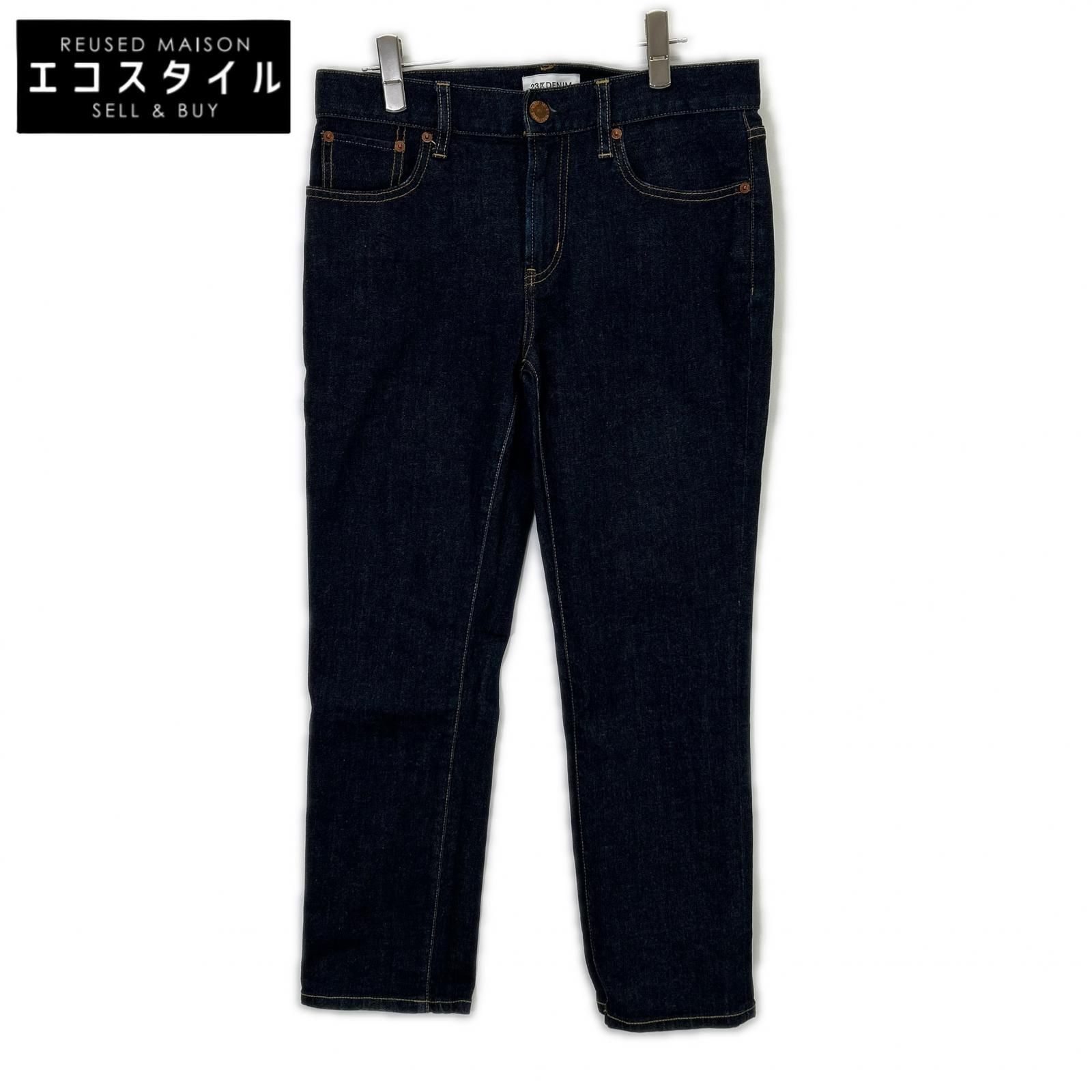 NIJYUSANKU　23区　インディゴ デニム ボーイフィット パンツ　40